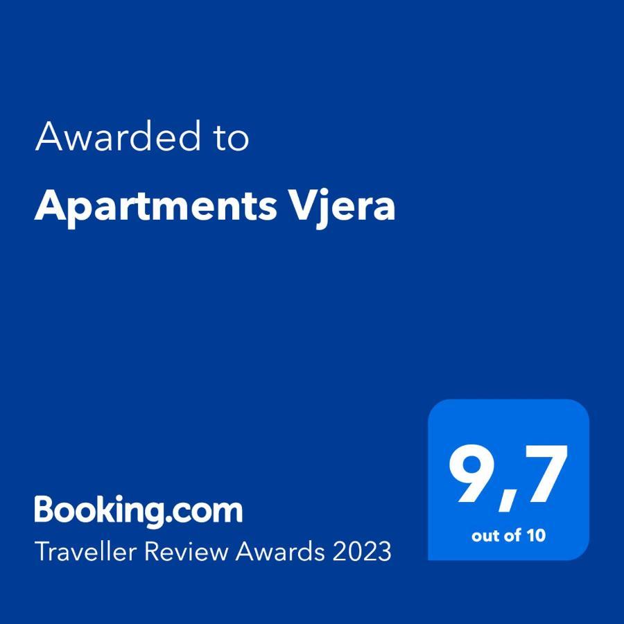 Apartments Vjera Kaprije Extérieur photo
